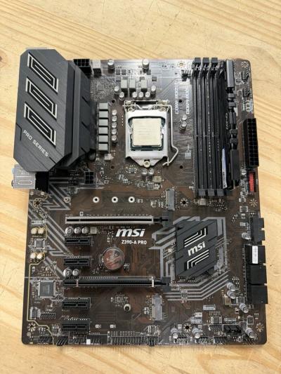 MSI PRO Z390A PRO LGA 1151 300 Series Intel Z390 ATX Intel M - Thumbnail 3