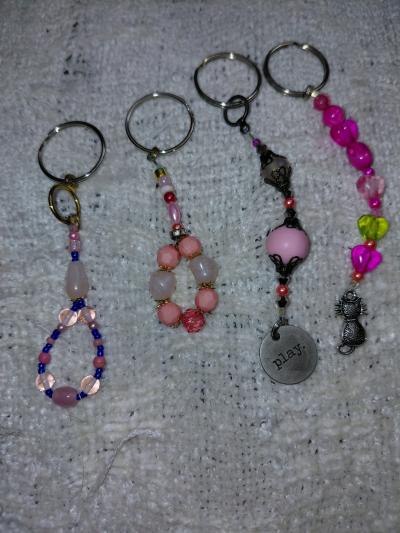 Several key chains zipper pulls and purse accessories - Thumbnail 2