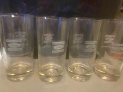 vintage set of four ford remanufactured engine parts glasses - Thumbnail 8