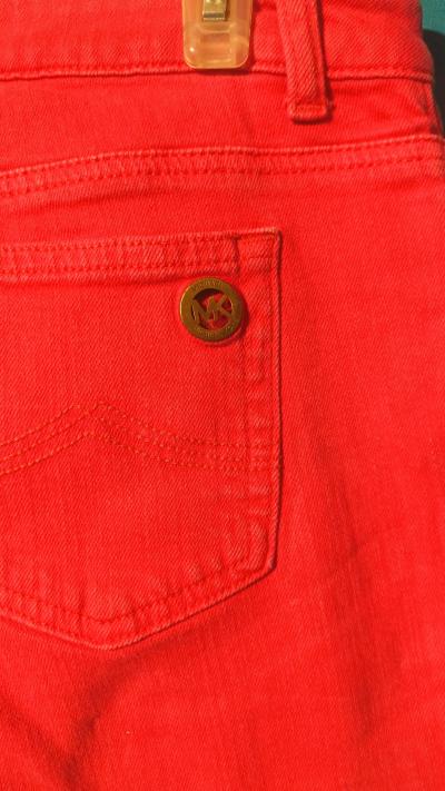 Michael Kors Red skinny jeans - Thumbnail 4