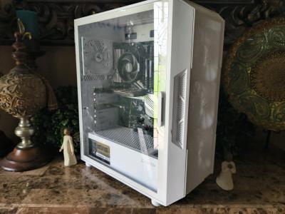 Home Build Gaming PC AMD Radeon RX 6400 16GB RAM 1TB SSD Whi