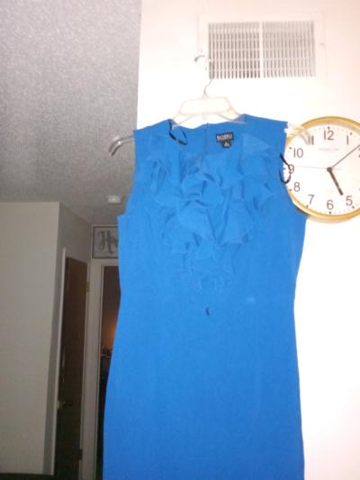 This is a royal blue Soho Apparel Ltd dress in size 6 featur - Thumbnail 3