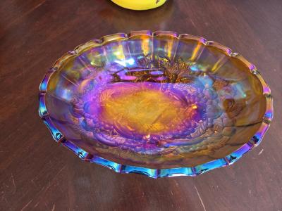 Carnival glass dish - Thumbnail 2