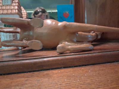Vintage Handcrafted Real Leather Camel Figurines Pair  Glass - Thumbnail 3