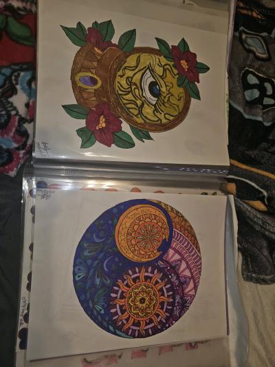 Custom Vibrant Pop Hand Painted Drawings - Thumbnail 8
