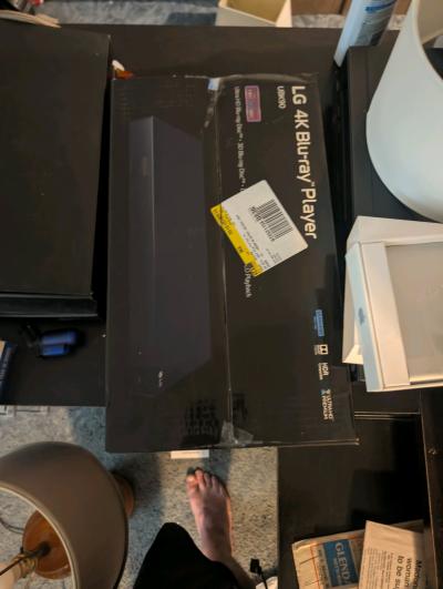 LG 4k Bluray player