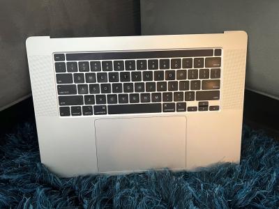 A2141 2019 MACBOOK PRO 16 TOP CASE W KEYBOARD BATTERY SILVER