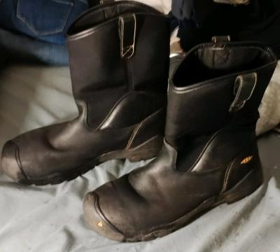 KEEN Mens Waterproof Safety Toe Work Boots Size 12 - Thumbnail 3