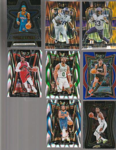 Panini Basketball Football Rookie and insirt mix - Thumbnail 5