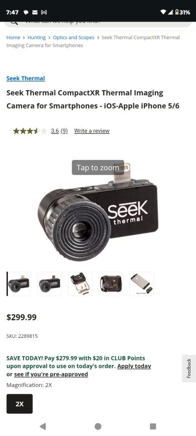thermal imaging camera