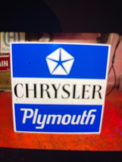 Chrysler and Dodge light up signs LED - Thumbnail 6