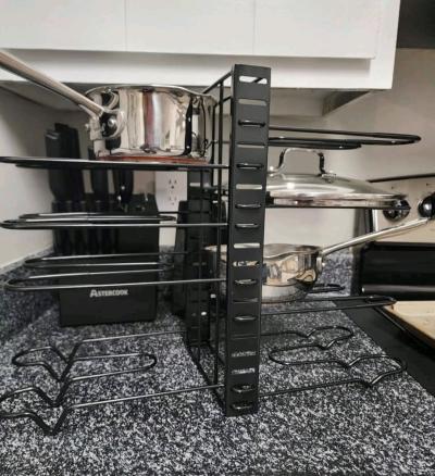 Adjustable pots and lids holder - Thumbnail 2