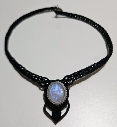 Handmade Moonstone Choker