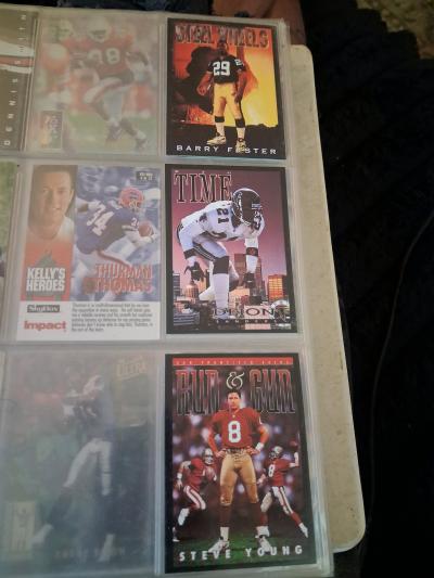 Nfl sport card early to mid 90s - Thumbnail 12