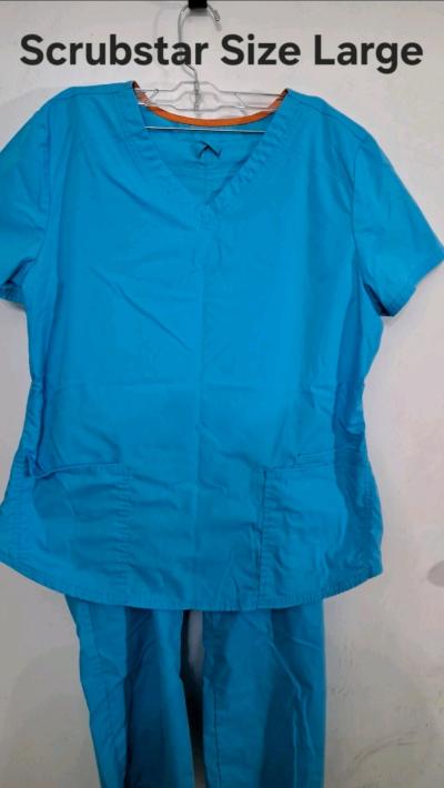 Blue ScrubStar Scrubs set