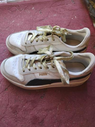 A Nice Girls Size 4 5 Pumas Sneakers - Thumbnail 5