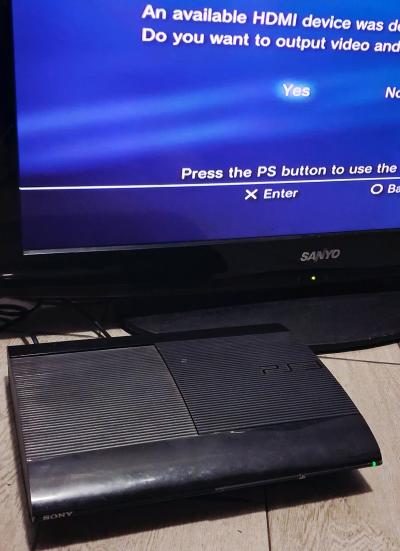 PS3 Super Slim 500GB CECH4301C  Works Great Ready to Play