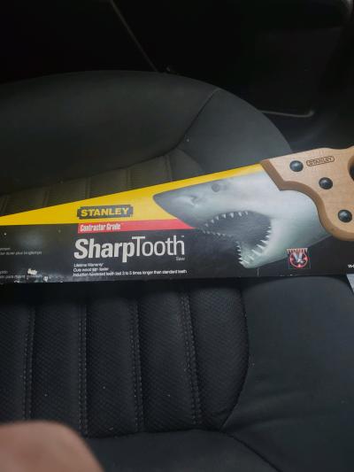 Brand New Stanley Contractor Grade Sharp Tooth Saw