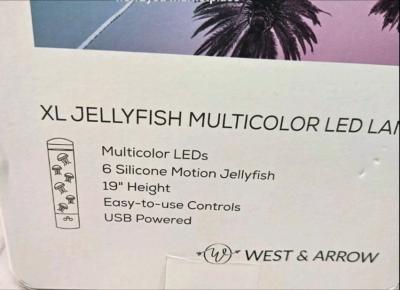 West  Arrow 19 Inch XL LED Jellyfish Lamp USB Powered 1 - Thumbnail 2
