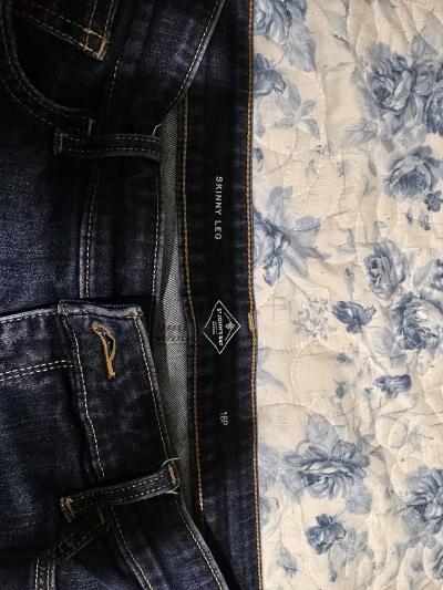 16 P skinny leg jeans st johns bay - Thumbnail 2