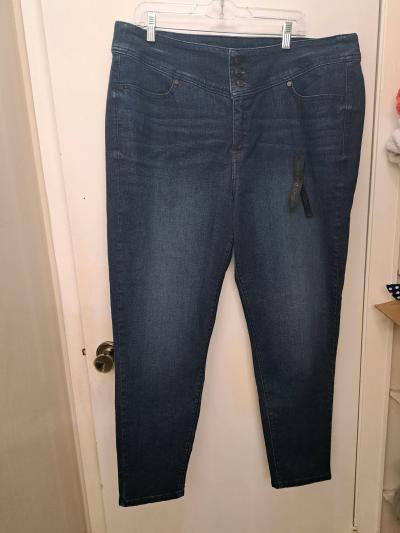 Lane Bryant New Super Stretch Denim Skinny Jeans