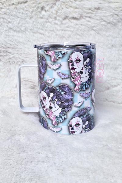 GIRL CLOWN 16oz TUMBLER MUG - Thumbnail 2