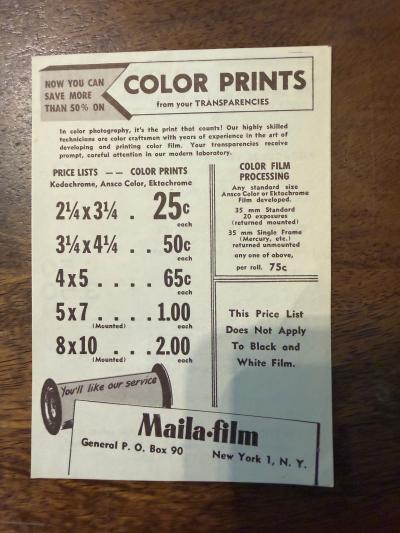Vintage Photo Print Envelopes Negative Sleeves  Photography - Thumbnail 12