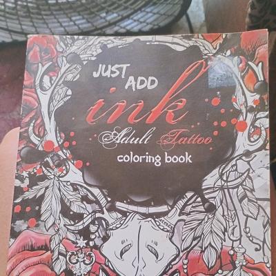 A Tattoo Ink Coloring Book