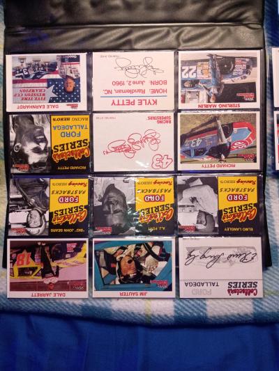 raceday collectors cars autograph set in collectors case - Thumbnail 5