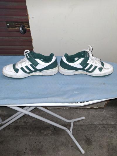 Brand New Mens Size 10 and a half Adidas Forum Low Sneakers - Thumbnail 2