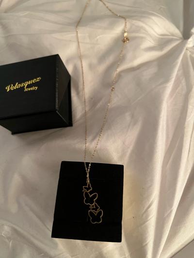 14 karat gold necklace still in box - Thumbnail 3