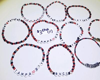 Football teams beaded bracelets - Thumbnail 6