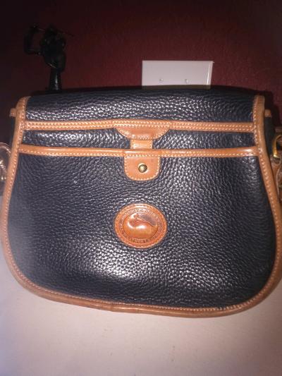vintage black dooney and bourke crossbody bag - Thumbnail 2