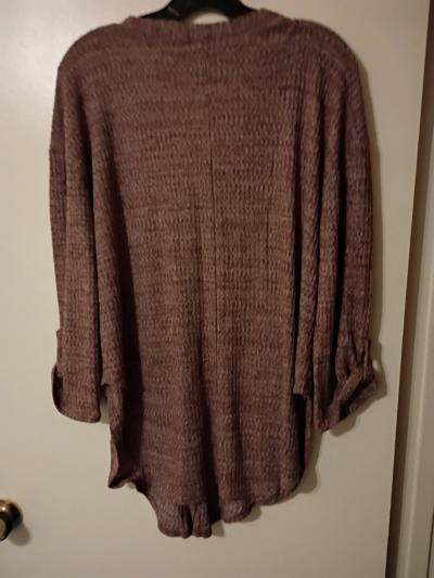 Womens Cardigan Sweater - Thumbnail 2