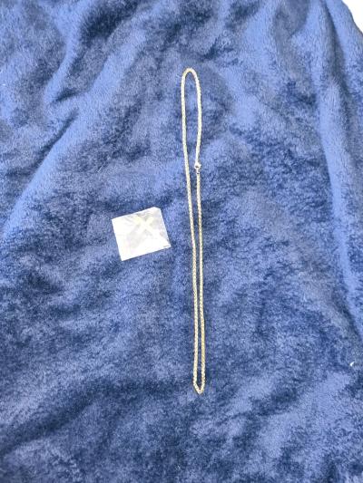 cross gold tone necklace - Thumbnail 4