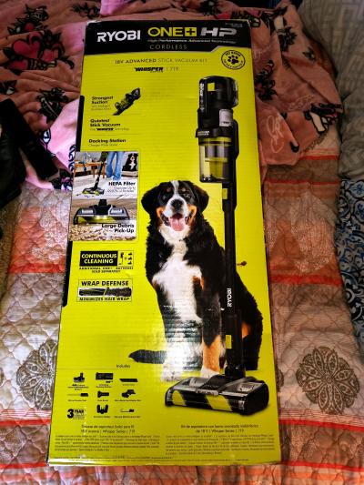 RYOBI 18V ADVANCED CORDLESS STICK VACCUUM KIT