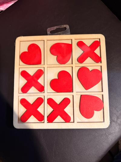 wooden tictactoe