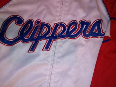 Mens LA Clippers Full Zip Jacket - Thumbnail 3