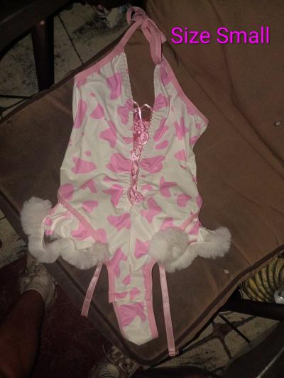 A Nice Womens Sexy New Small Lingerie Outfit with Fur - Thumbnail 4