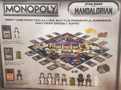 Star Wars Mandalorian Monopoly Board Game - Thumbnail 2