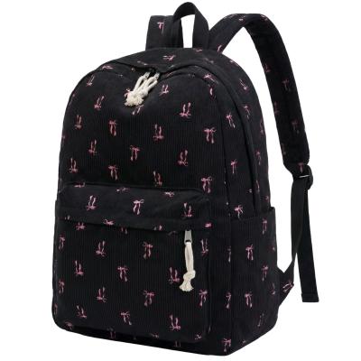 couderoy pink bow backpack - Thumbnail 2