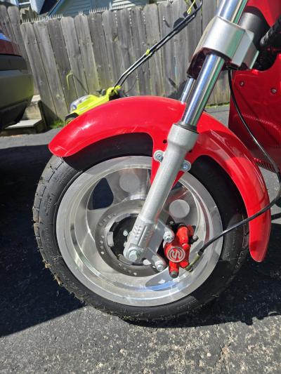 Fat tire electric scooter - Thumbnail 6