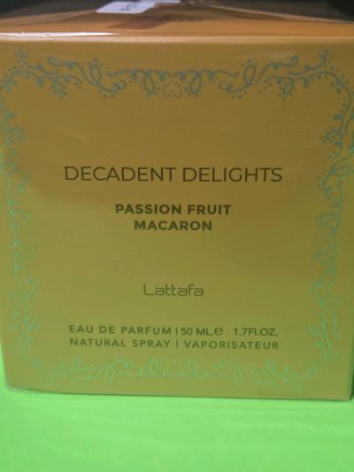 Perfume Decadent Delights Passion Fruit Macaron Lattafa 50ml - Thumbnail 6