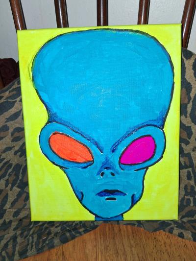 blue alien - Thumbnail 2