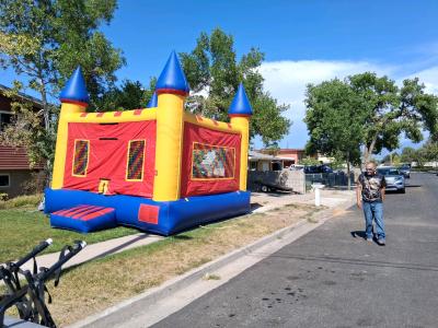 16x16x16ft castle bouncy