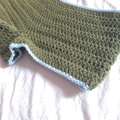 Handmade Crochet Low Rise Micro Shorts Size Small - Thumbnail 2