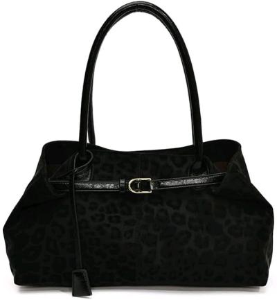 leopard print totebags - Thumbnail 3