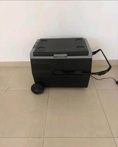 portable electric camping fridge and freezer cooler