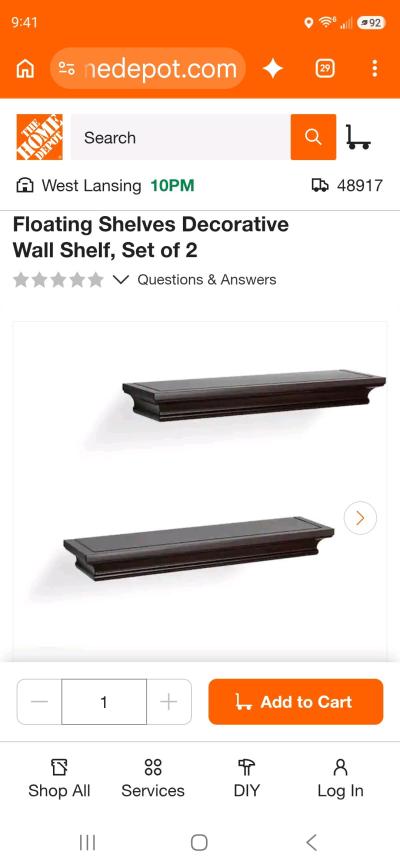 Threshold Traditional Shelf Set Espresso 4Piece - Thumbnail 2