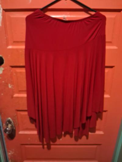Topia Womens Red Skirt Large - Thumbnail 5